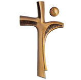 Croix avec balle série "Esfera" - Bronze