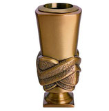 Vase série "Nudos" - Bronze