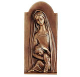 Vierge avec garçon - Bronze