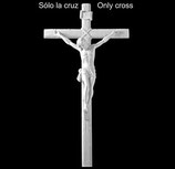 Croix sans Christ - Marbre