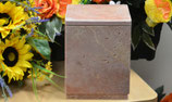 Urne en pierre - Travertin rose