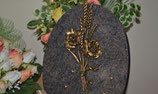 Bronze - Gerbe blé coquelicot - FF-BGAU