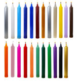 Bougie de couleur