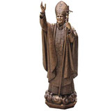 Pape Jean-Paul II - Bronze