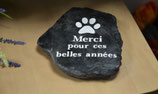 Création pierre - Patte de chat - FWC