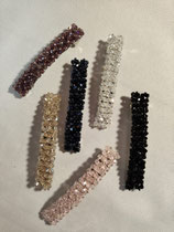 Barrette perlée