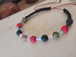 Bracelet diffuseur Unakite et Pierres de lave