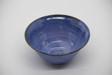Keramikkompottschale blau