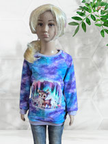 Handmade Pullover Gr. 116 Reh mitwachsend