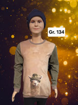 Pullover Stricktier Alpaka Gr. 134 Jersey