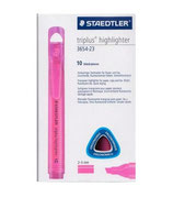 Staedtler Highlighter Triangular Pink