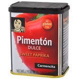 Pimentón Ahumado Dulce. 75 gram. Sin gluten.