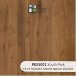 Sample PEX5002 South Park Extra Rustiek Gerookt Naturel Geolied