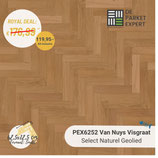 Sample PEX6252 Van Nuys Visgraat Select Naturel Geolied