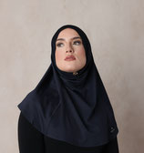2-in-1 Hijab blauw