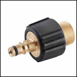 ♦ Messing Adapter Top Craft Schlauch auf Kärcher Geräte Hochdruck Steckanschluss.