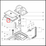 ♥ Dichtung Frischwassertank TW 1300