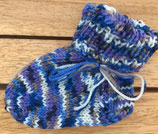 Babysöckchen blau-bunt