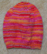 Mütze pink/orange/bunt