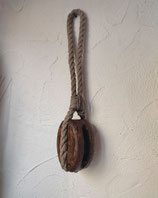 kleine Umlenkrolle/Holzblock