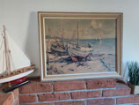 großes maritimes Wandbild
