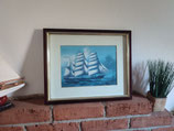 maritimes Wandbild - Albert Rickmers