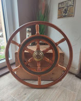 altes originales Steuerrad - W. Bauer, Bremen