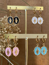 Pendientes MILAGROSA esmalte