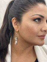 Pendientes RACIMO blanco
