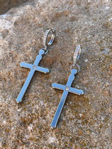 Argollas CRUZ strass