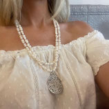 Collar XXL PERLAS BLANCAS
