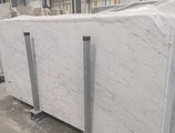 Marmor Treppe Bianco Carrara C poliert gewendelt
