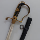 Einheits Säbel für Offiziere der Wehrmacht, Mit glatter Montur