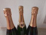 3 Champagner mit einem Rosé