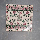 4 Anciens Carreaux Carrelages Faience De Desvres 11cm Fourmaintraux Delassus