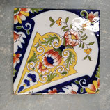 Grand Carreau Carrelage Faience De Desvres 16cm ×16 cm