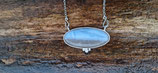 Silberanhänger mit Kette & Owhyee Opal Cabochonl