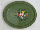 Bauernmalerei Serviertablett oval handbemalt. Art.-No. 904