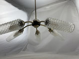 Deckenlampe Pressglas 60/70er-Jahre. Art.-Nr. 2051