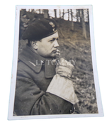 Photo d’un homme apparemment membre du 10ème Régiment de Chasseurs à Cheval 1ère DB Division Blindée Polonaise