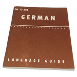 Manuel TM 30-306 German language guide armée US