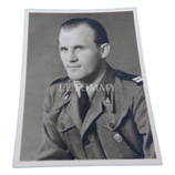 Photo portrait d’un caporal servant dans la compagnie à l’échelon soit de l’Etat-Major soit de la 10ème Brigade Blindée 1ère DB Division Blindée Polonaise