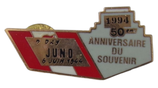 Pin’s 1994 50ème anniversaire du souvenir D-Day Juno 6 juin 1944