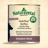 Naturavetal Canis Plus Büffel Komplett-Menü