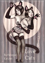 Love cats - Burlesque Katzen_Posterbook