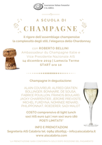 A SCUOLA DI CHAMPAGNE CON ROBERTO BELLINI