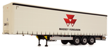 Pacton curtainsider trailer Massey Ferguson design