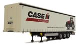 Pacton curtainsider trailer Case IH design