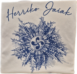 Camiseta HERRIKO JAIAK - EGUZKILORE + LAUBURU Kamiseta