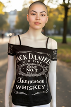 T-shirt-dentelle
